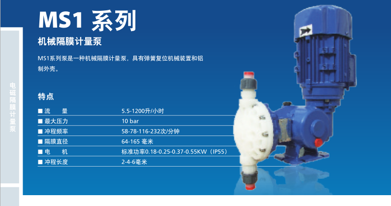 MS1系列机械隔膜计量泵